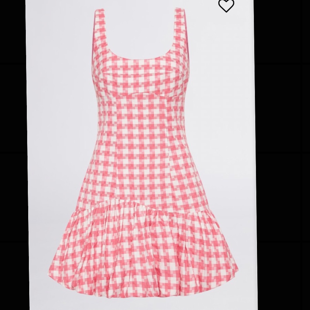 Sheike “Parker Dress” Pink/white - size 8 - Picture 3 of 3
